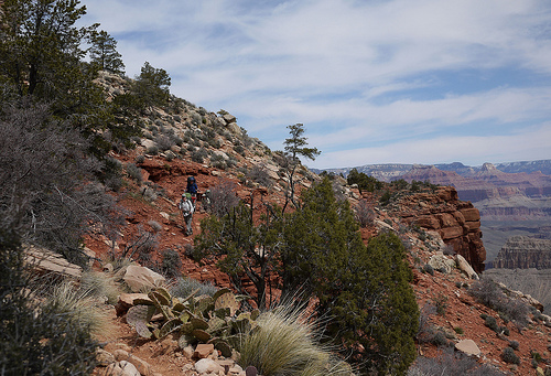 Grand Canyon Hiking Boucher Trail